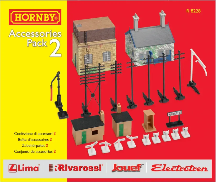 Hornby Trakmat Accessory Pack No.2 Building - R8228 1