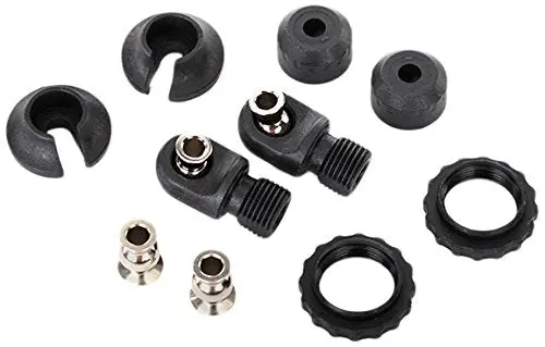 Traxxas Gts Shock Caps & Retainers Upper & Lower W/ Pivot Balls Suit Trx-4 - 8264 1