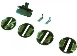 Scalextric Guide Blade And Braid Plates - C8312 1