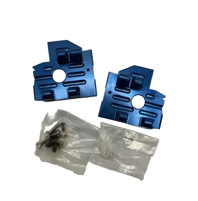 Hobao Fr Gearbox Braces Blue Aluminium Hyper Pirate Sport - Hb-84019A 1