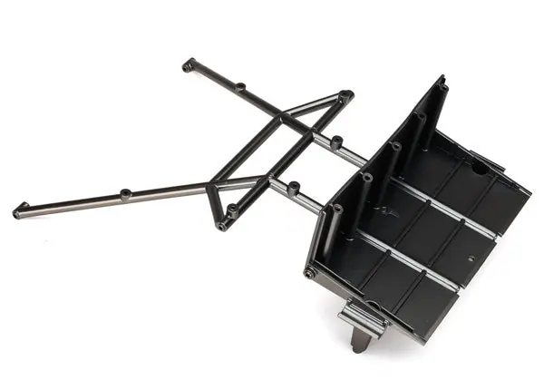 Traxxas Tube Chassis Center Rear Black Satin Chrome - 8432X 1