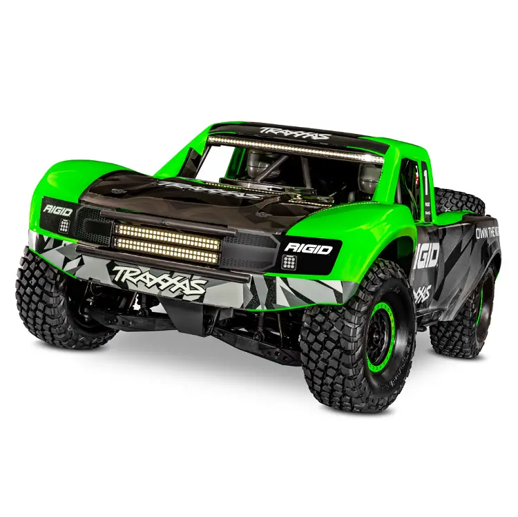 Traxxas Unlimited Desert Racer 4Wd Race Truck Green W/ Tqi 2.4Ghz Radio, Light Kit And Tsm - 85086-4Rgd1 1