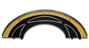 Scalextric Track Extension Pack 1 Racing Curves W/ Borders - C8510 2