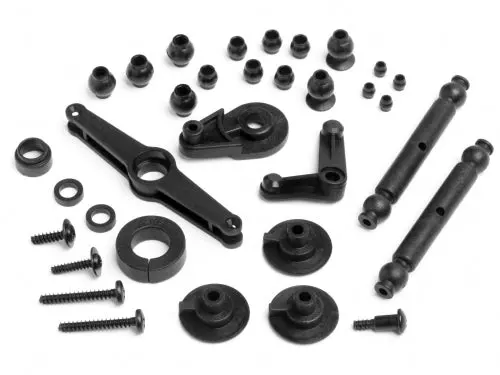 Hpi Servo Saver + Pivot Ball Set Suit Wheely/ Crawler King - Hpi-85260 1