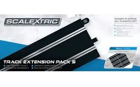 Scalextric Extension Pack 5 350Mm Straights 8Pcs - C8554 1