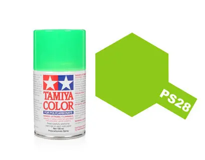 Ps-28 Fluorescent Green Polycarbonate Spray Paint 1
