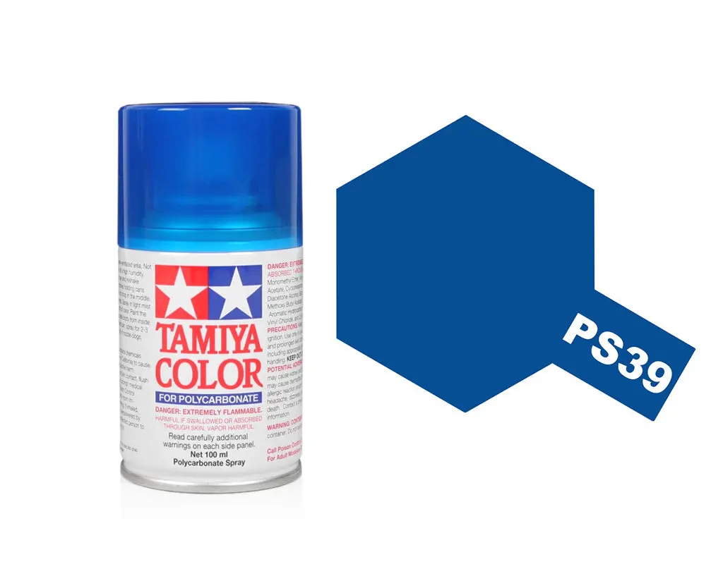Ps-39 Translucent Light Blue Polycarbonate Spray Paint 1