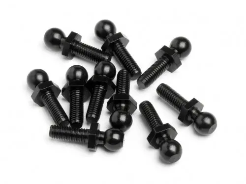 Hpi 4.8X15mm Ball Stud Set 10Pcs - Hpi-86897 1