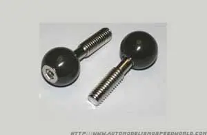 Hobao Fr Upper Pillow Balls W/ Screws Hyper 7 Pbs 2Pcs - Hb-87210 1
