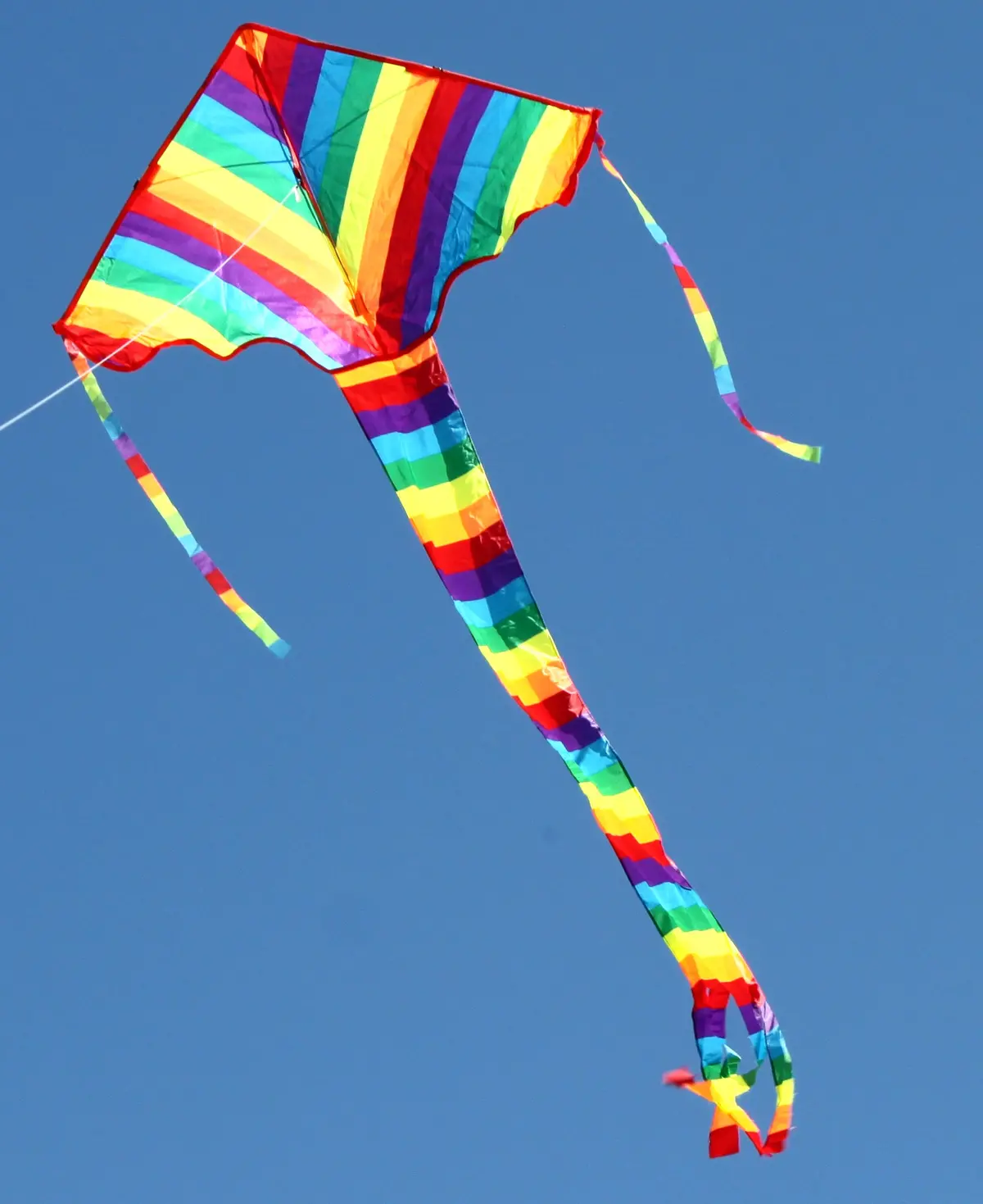 Windspeed Rainbow Delta Single Line Kite - Ws882 1