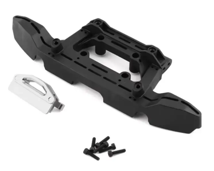 Traxxas Bumper Fr W/ Aluminium Fairlead & Hardware Suit Trx-4/ 6 Mercedes - 8868 2