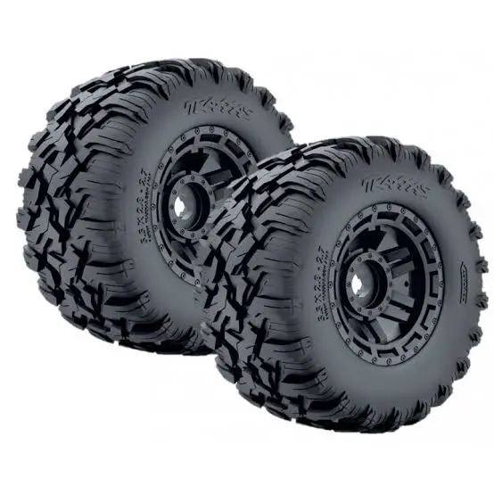 Traxxas All Terrain Tsm Tyre On Black Wheel Suit Maxx 17Mm Hex - 8972 1