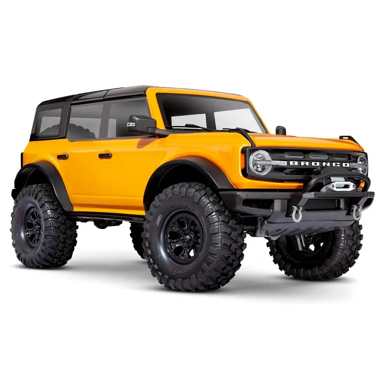 Traxxas Trx-4 2021 Ford Bronco Cyber Orange Trail Crawler Truck With Tqi 2.4Ghz Radio - 92076-4Orng 1