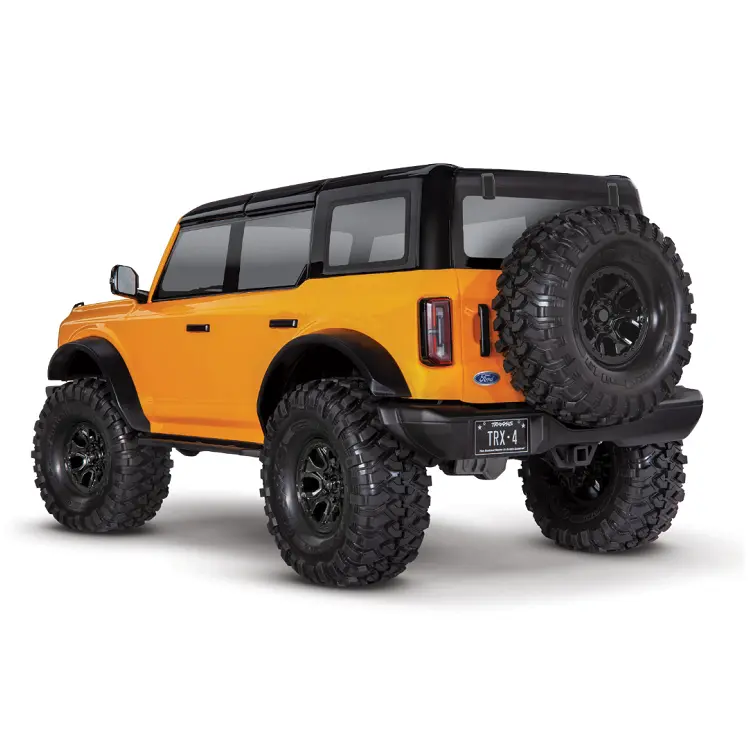 Traxxas Trx-4 2021 Ford Bronco Cyber Orange Trail Crawler Truck With Tqi 2.4Ghz Radio - 92076-4Orng 2