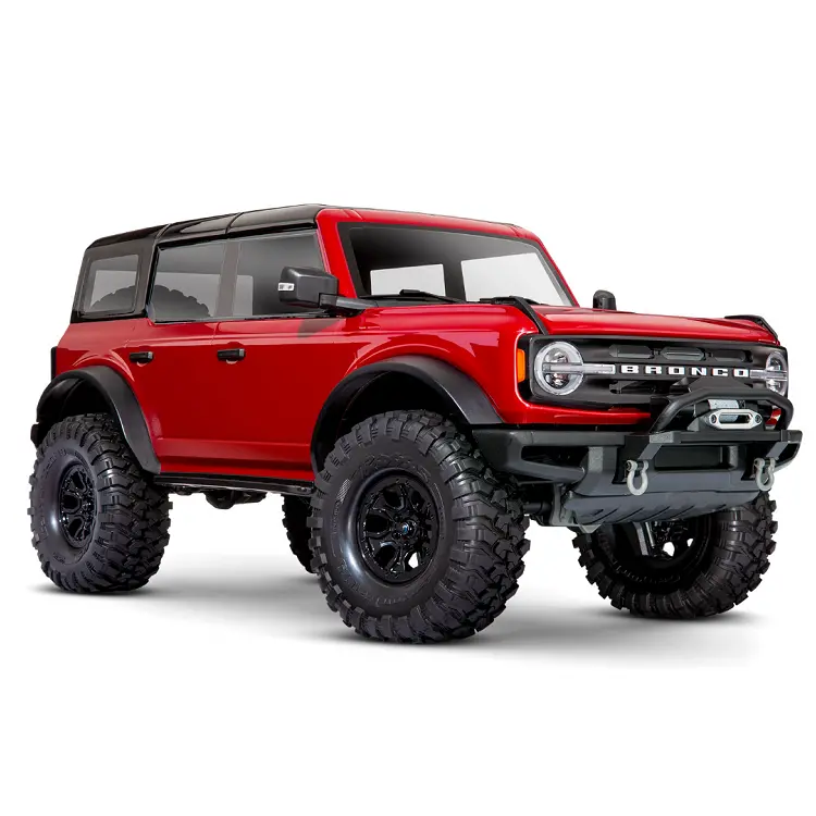 Traxxas Trx-4 2021 Ford Bronco Rapid Red Trail Crawler Truck With Tqi 2.4Ghz Radio - 92076-4Red 1