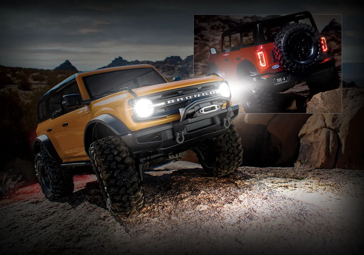 Traxxas Pro-Scale Light Kit Complete Suit Trx-4 2021 Bronco - 9290 2