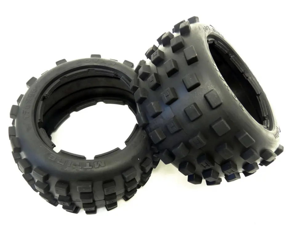Rovan 4.7/5.5In Buggy Rear Knobbly Mt Tyres No Foams 2Pcs - Rov-95002 1