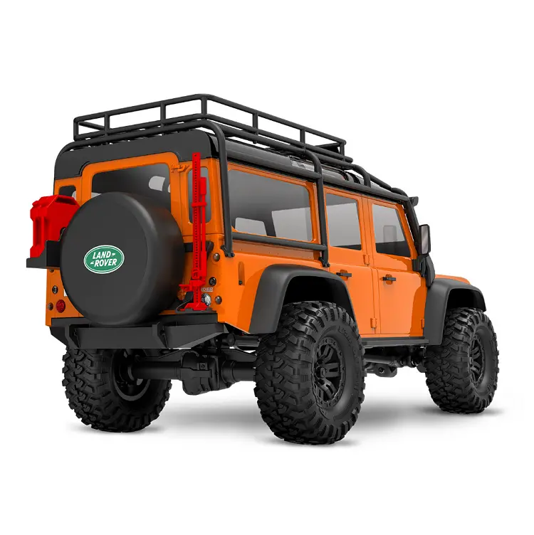 Traxxas Trx-4M 1:18 Defender Trail Truck Orange W/ Tq 2.4Ghz Radio, 87T Brushed Motor, Lipo Battery & Charger - 97054-1Orng 2