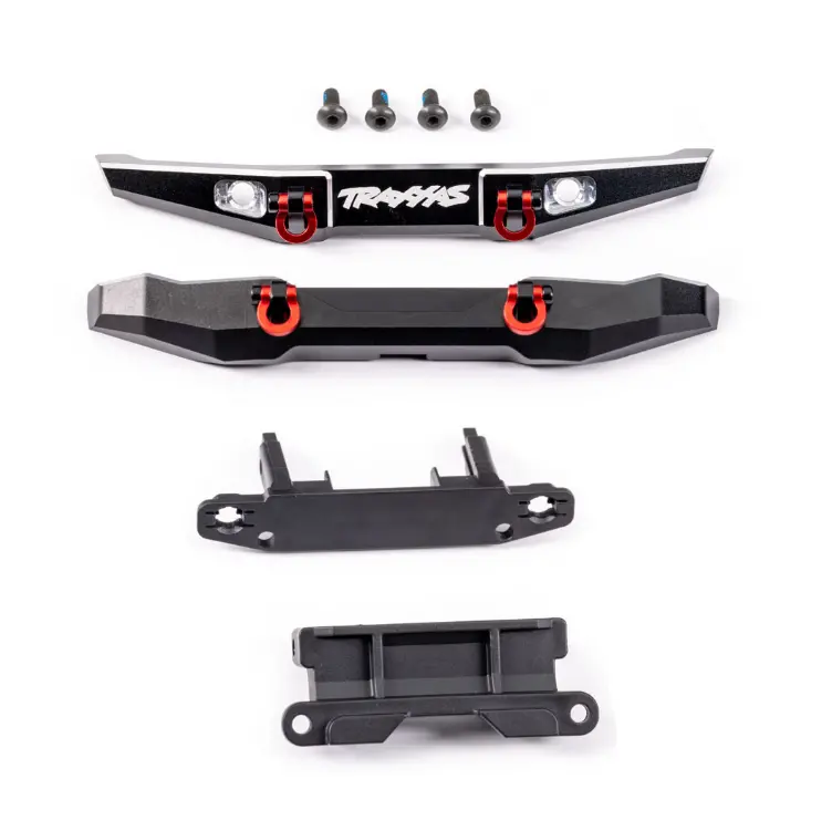 Traxxas Fr & Rr Aluminium Bumper W/ Mounts Suit Trx-4M Ford Bronco - 9735X 1