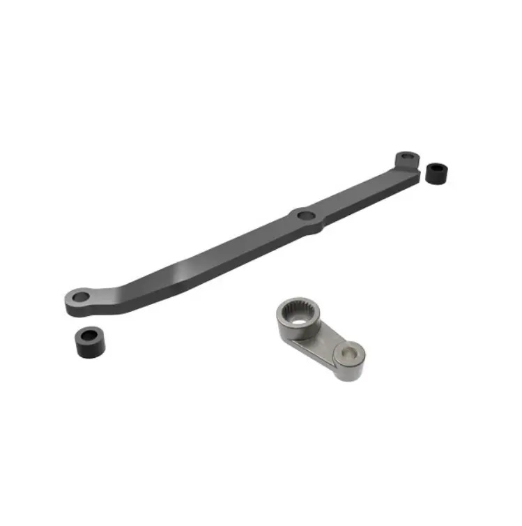 Traxxas Steering Link & Servo Horn Grey Aluminium Suit Trx-4M - 9748-Gray 1