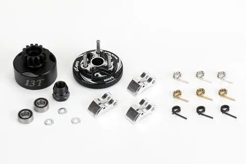 Argus 13T Clutch Bell Kit With Bearings, Flywheel And Shoes - Ag21-M067 1