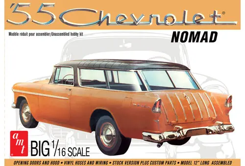 Amt 1955 Chevy Nomad Wagon 1:16 - Amt1005 1