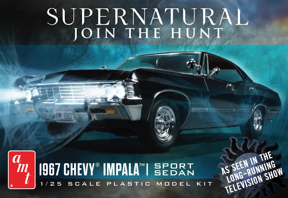 Amt Supernatural 1967 Impala Baby 1:25 - Amt1124 1