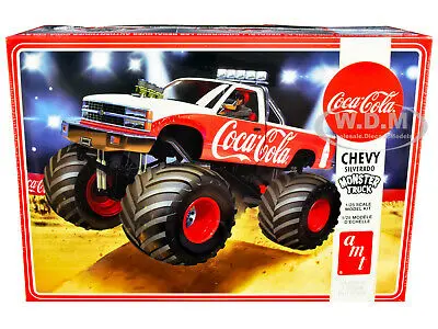 Amt 1988 Chevy Silverado Coca-Cola Monster Truck 1:25 - Amt1184 1