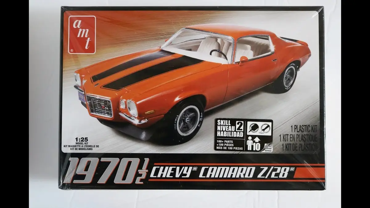 Amt 1970-1/2 Camaro Z28 1:25 - Amt635l 1