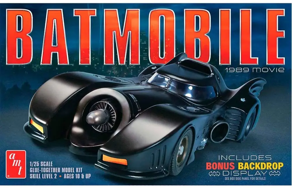 Amt 1989 Batmobile 1:25 - Amt935 1