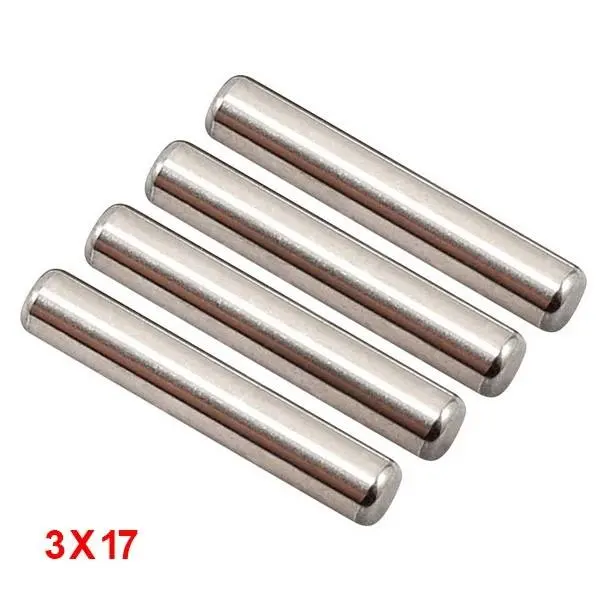Steel Pins 3 X 17Mm - 4Pcs 1