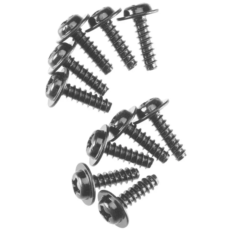 Axial 3X10mm Hex Drive Washer Head Plastic Thread Screws 10Pcs Axa1280 - Axic0280 1