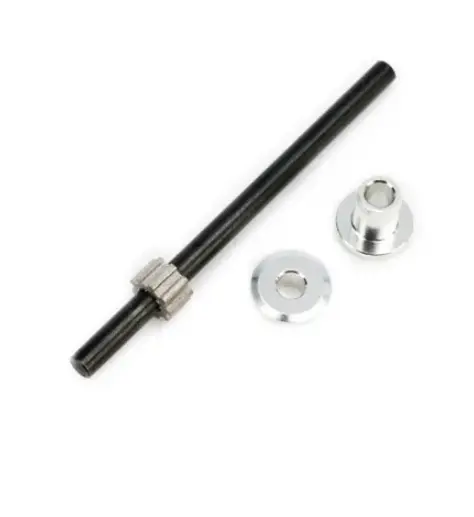 Blade Tail Rotor Shaft W/ Aluminum Drive Pulley Suit 300 X - Blh4535a 1
