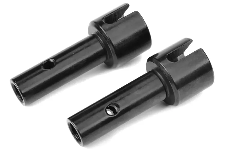 Team Corally Rear Stub Axles V2 Hardened Steel 2Pcs - C-00180-370-2 1