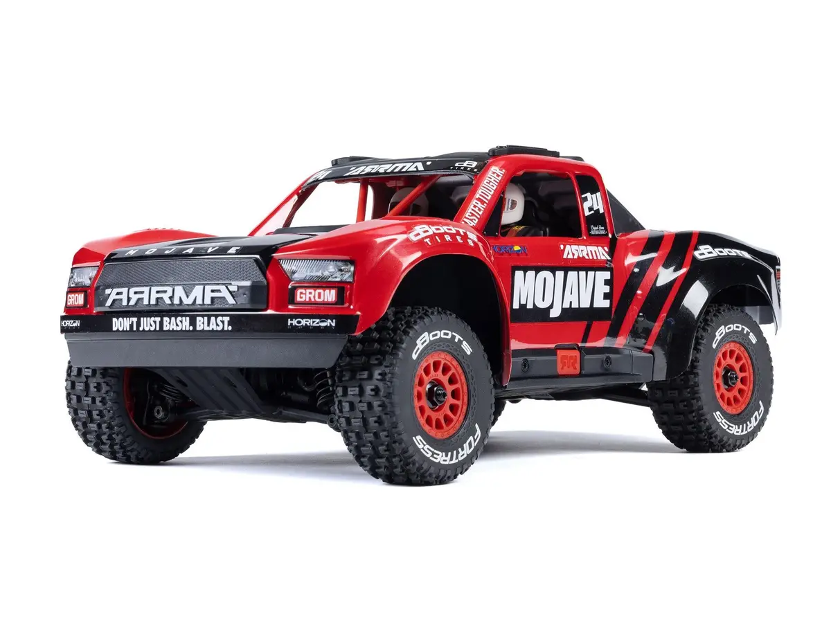 1/18Th Mojave Grom Mega 4X4 Dt With Battery & Charger - Red * 1