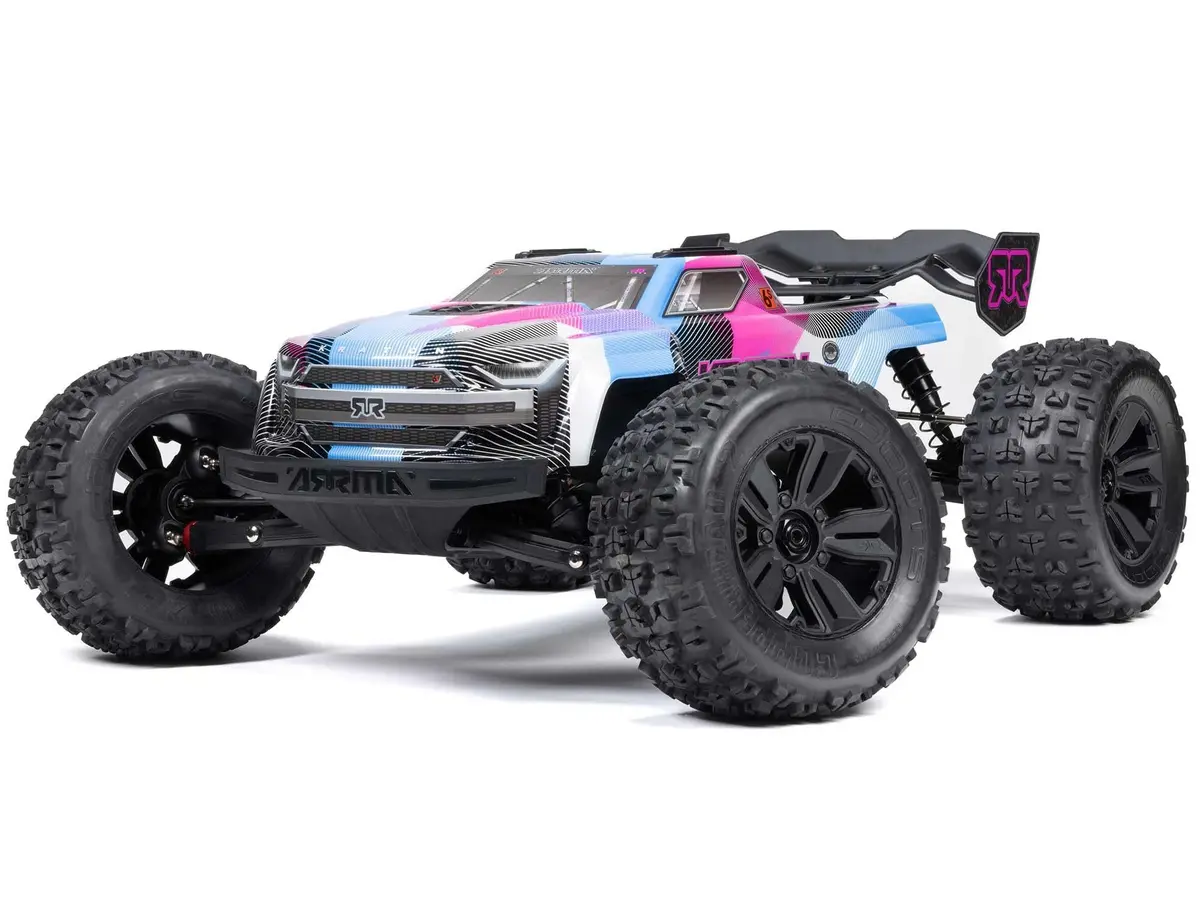 1/8Th Kraton 6S V6 Blx Monster Truck - Blue/Pink* 1