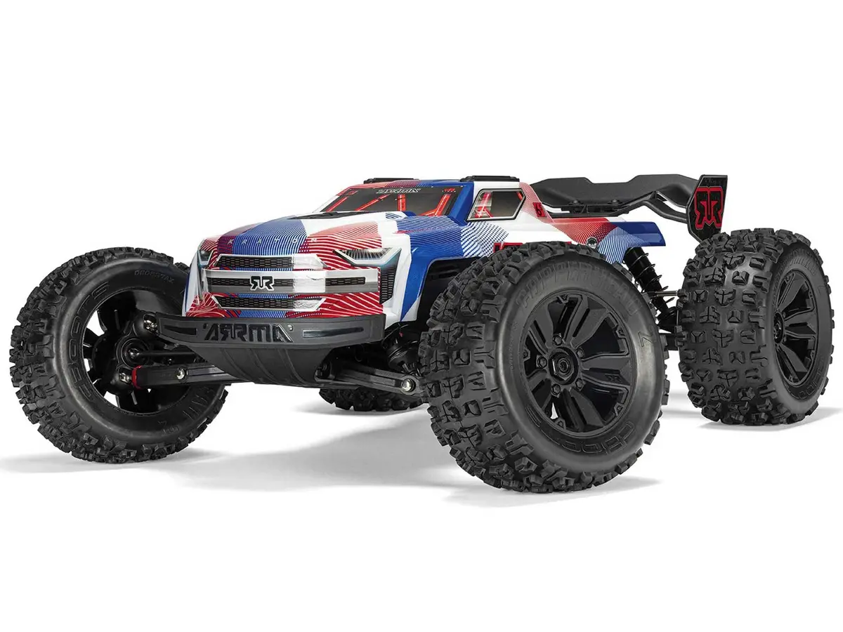 1/8Th Kraton 6S V6 Blx Monster Truck - Blue/Red * 1