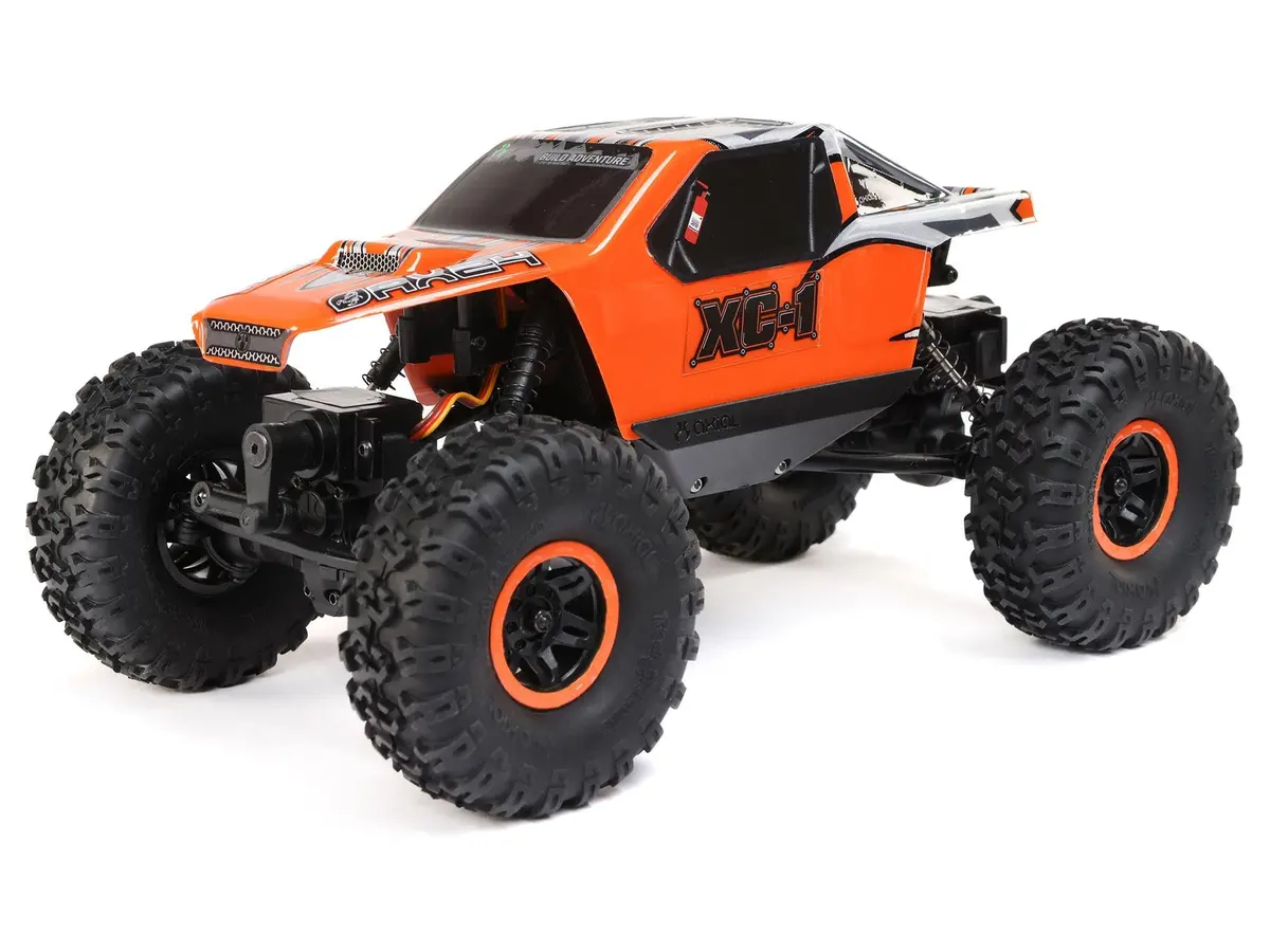Ax24 Sc-1 4Ws 1/24Th Rock Crawler Brushed Rtr - Orange * 1