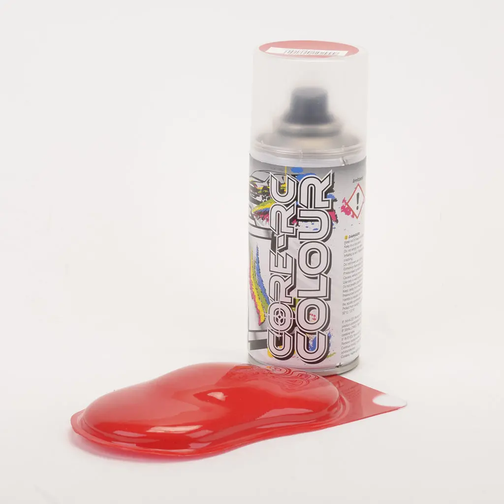 Fire Red Aerosol Paint For Lexan Bodyshell 1