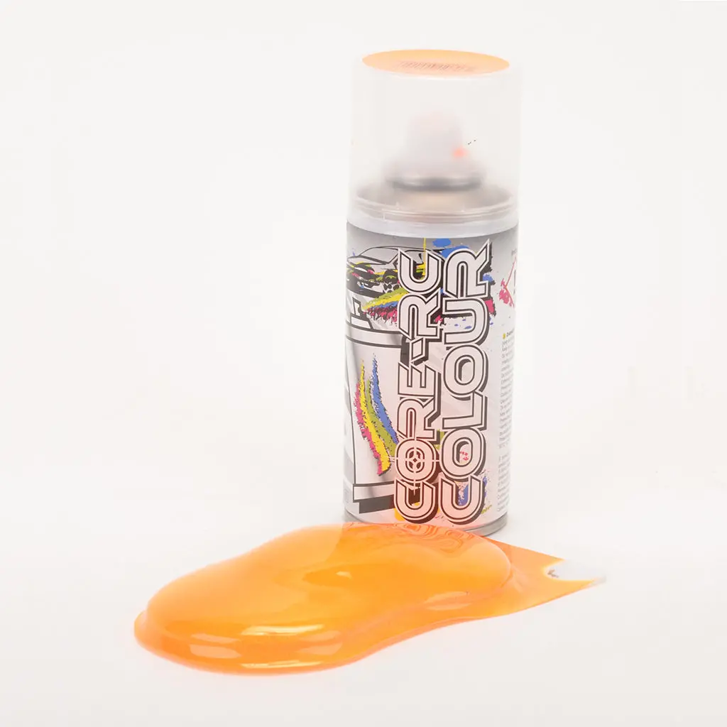 Neon Carrot Aerosol Paint For Lexan Bodyshell 1