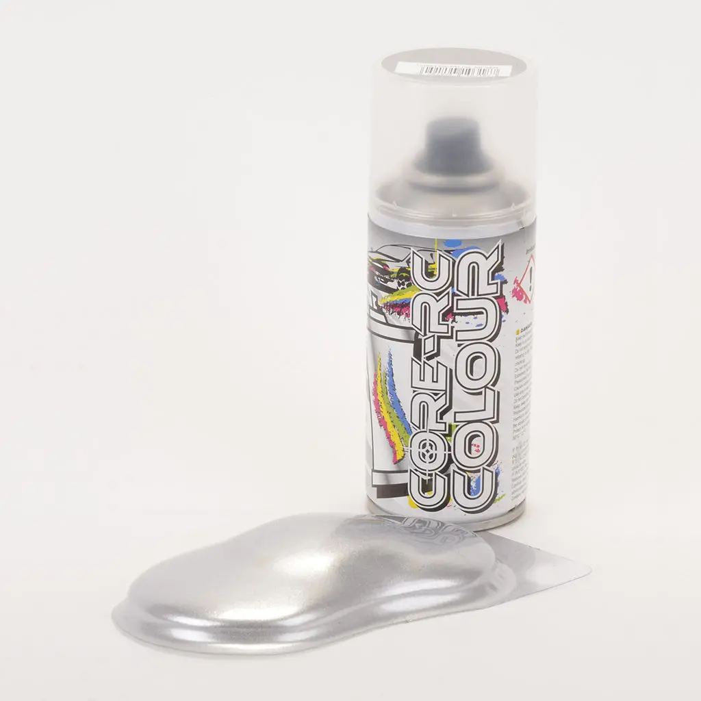 Metallic Silver Aerosol Paint For Lexan Bodyshell 1