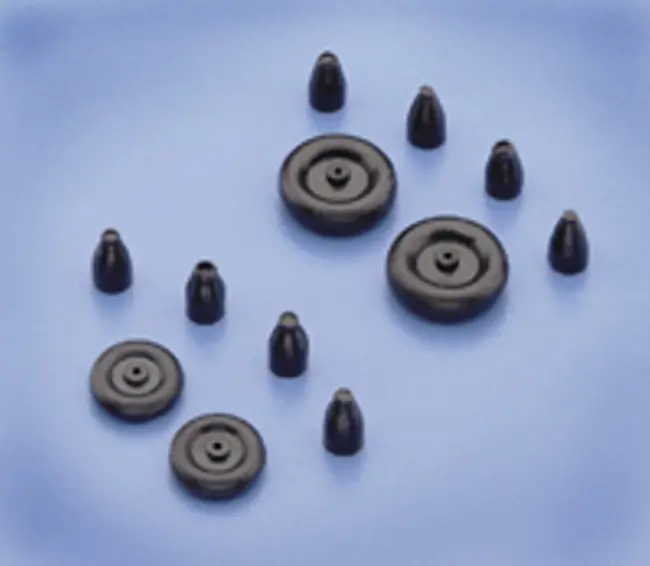 Dubro 12Mm Micro Tail Wheels W/ Retainers 2Pcs - Dbr12mtw 1