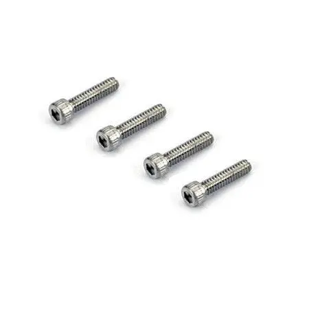 Dubro 8-32X1.25In Stainless Steel Socket Head Cap Screws 4Pcs - Dbr3124 1