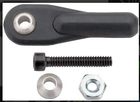 Dubro Ball Link For 4-40 Rod W/ 2-56 Screw 1Pc - Dbr369 1