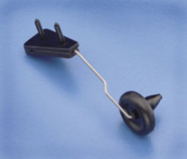 Dubro Micro Tail Wheel Bracket 1Pc - Dbr854 1