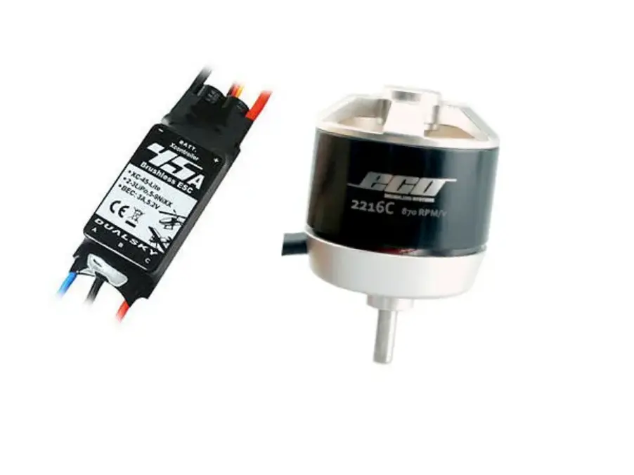 Dualsky 480Size Tuning Combo W/ 2316C 1250Kv Brushless Motor & 45A Lite Esc - Dstc.3A.480 1