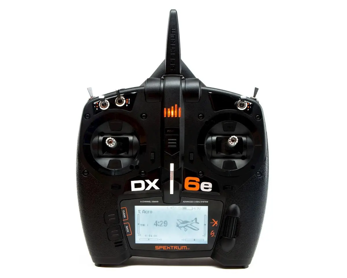 Spektrum Dx6e 6-Ch Dsmx 2.4Ghz Transmitter Only - Spmr6655 1