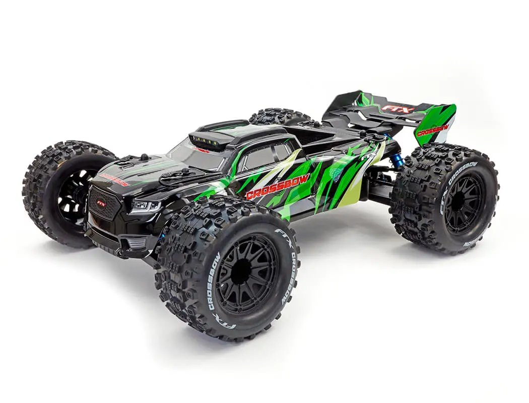 Crossbow 1/10Th Brushless Truggy Truck Rtr - Green 1