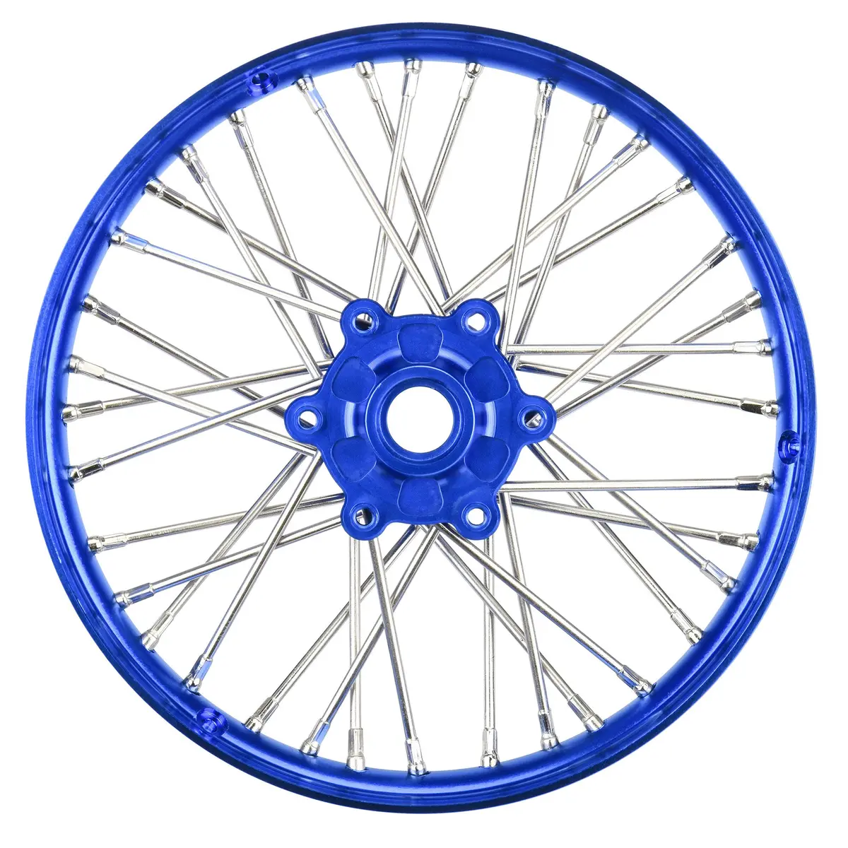 1/4 Pro-Spec Aluminium V2 Bead Front Wheel Blue 1