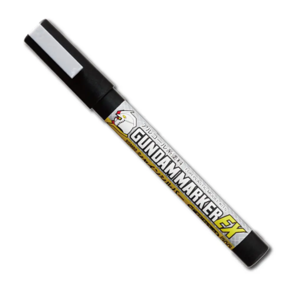 Mr Hobby Plated Silver Gundam Marker - Gnxgm100 1